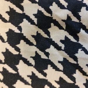 Skirt - pencil houndstooth